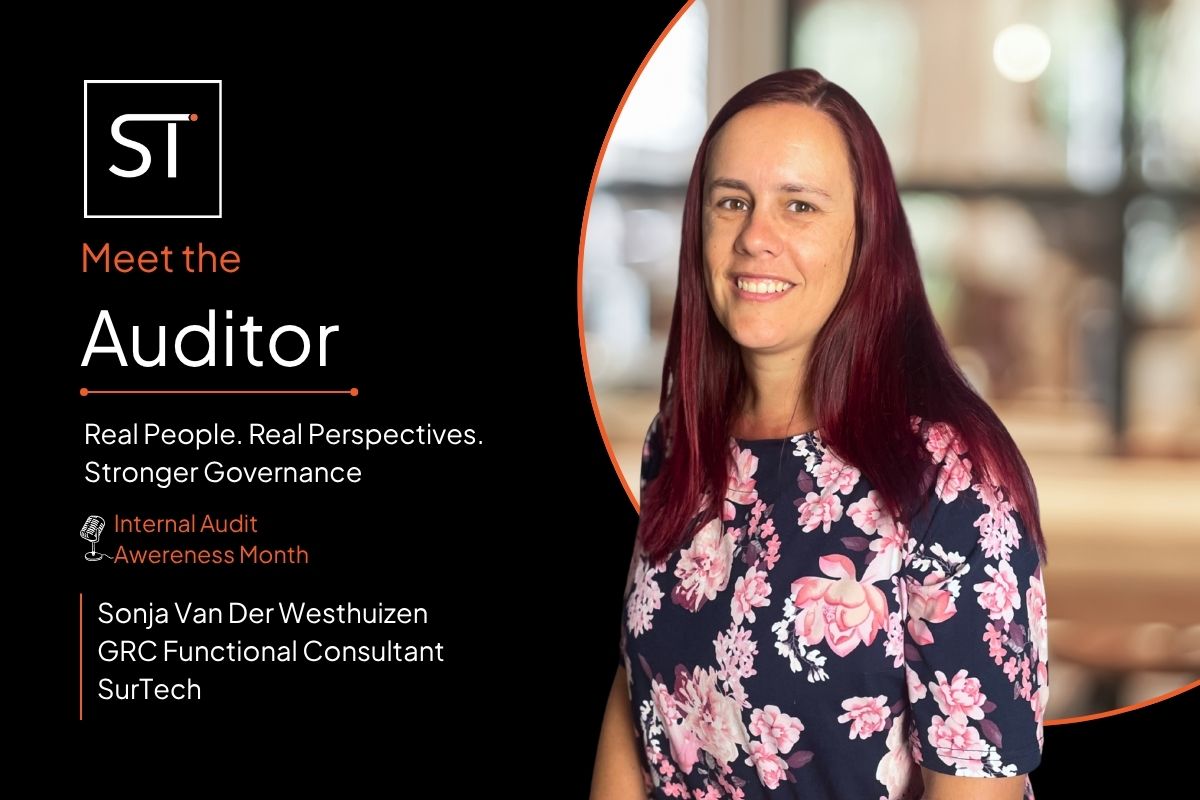 Sonja Van Der Westhuizen Sonja joins us for this edition of Meet the Auditor, discussing her journey from IT audit to being a Functional Consultant at SurTech.